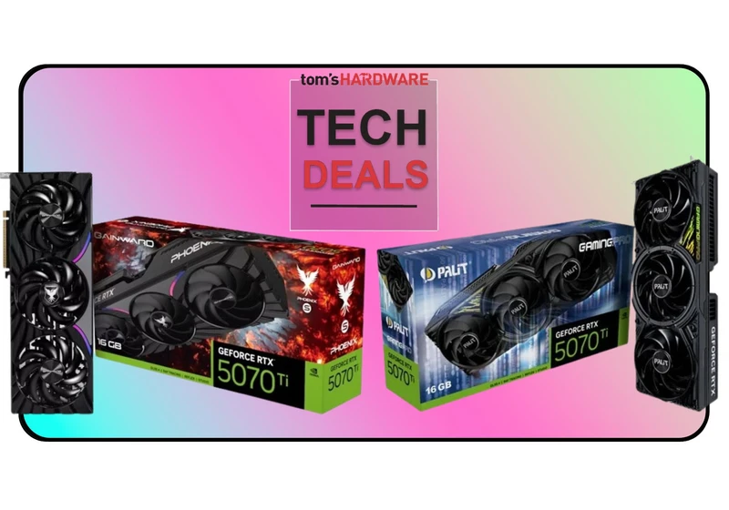 RTX 5070 Ti falls below MSRP in the UK — grab one for less than £700 for the first time