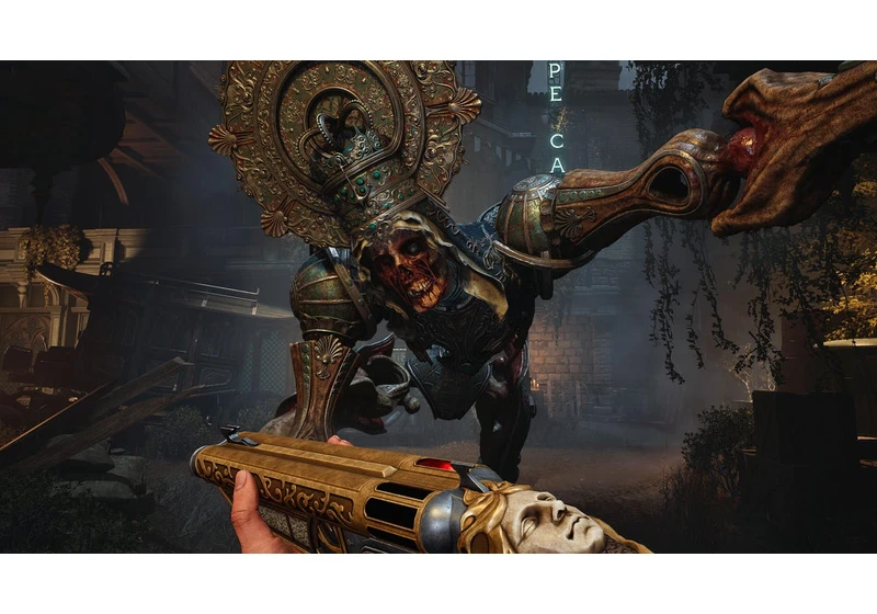 Crisol is a BioShock-Like Cult Horror Shooter Using Your Blood For Bullets