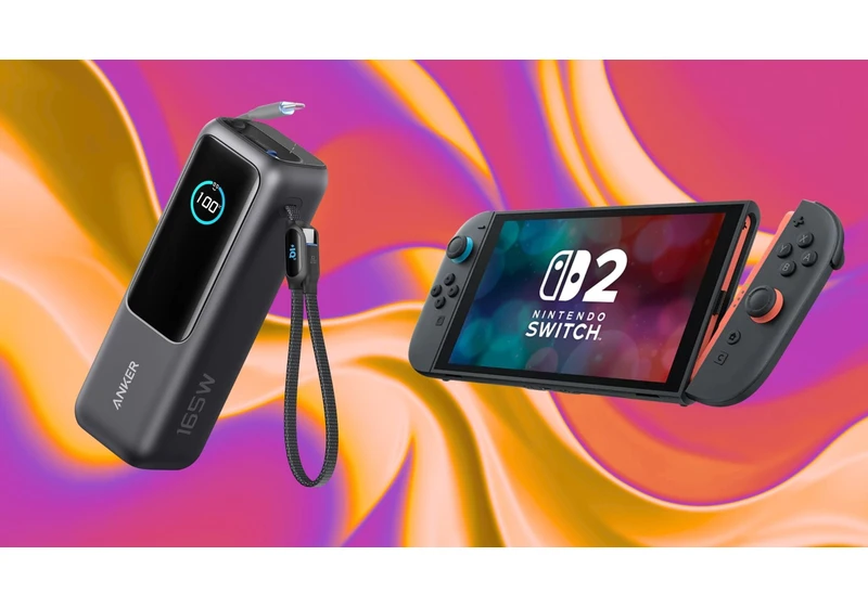 I bought this Anker Power Bank to make up for the Switch 2’s poor battery life – and it’s great