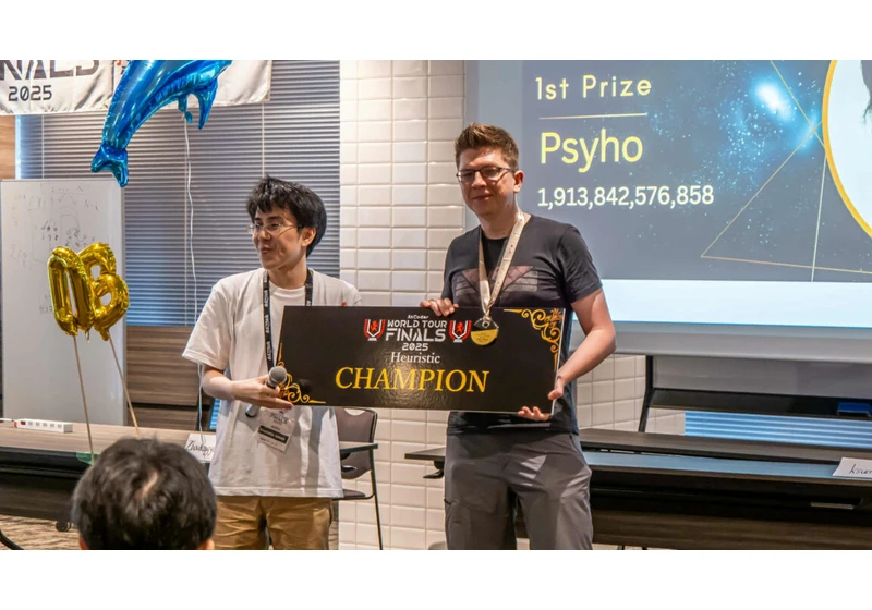 Exhausted man defeats AI model in world coding championship