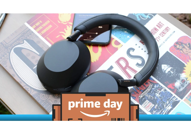 Sony's WH-1000XM5 headphones are $115 off for Prime Day