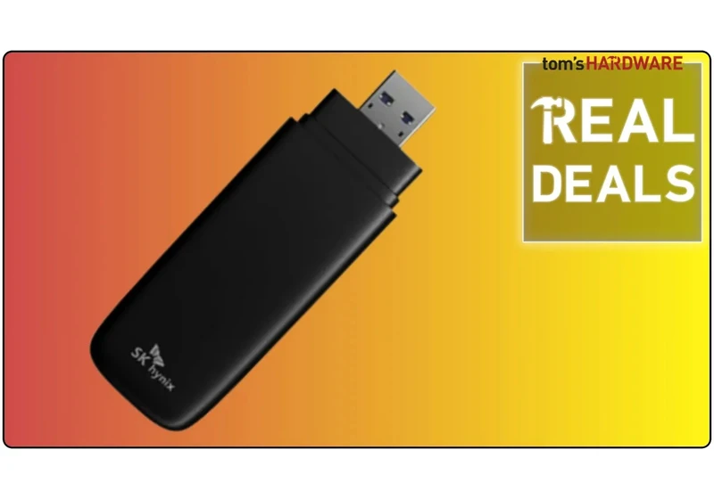 SK hynix's speedy 1TB Tube flash drive is down to $59, an all-time low 