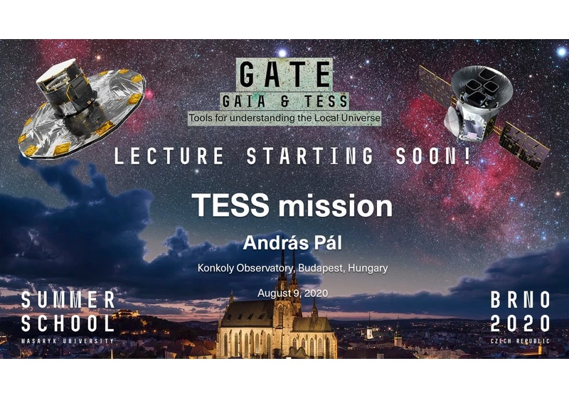 TESS mission - GATE Lecture by András Pál