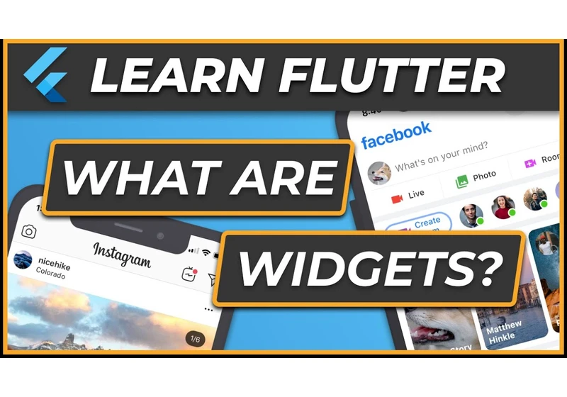 Flutter Widgets Explained (Stateless vs Stateful) | Flutter For Beginners