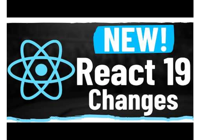 NEW React 19 Changes Are Amazing!