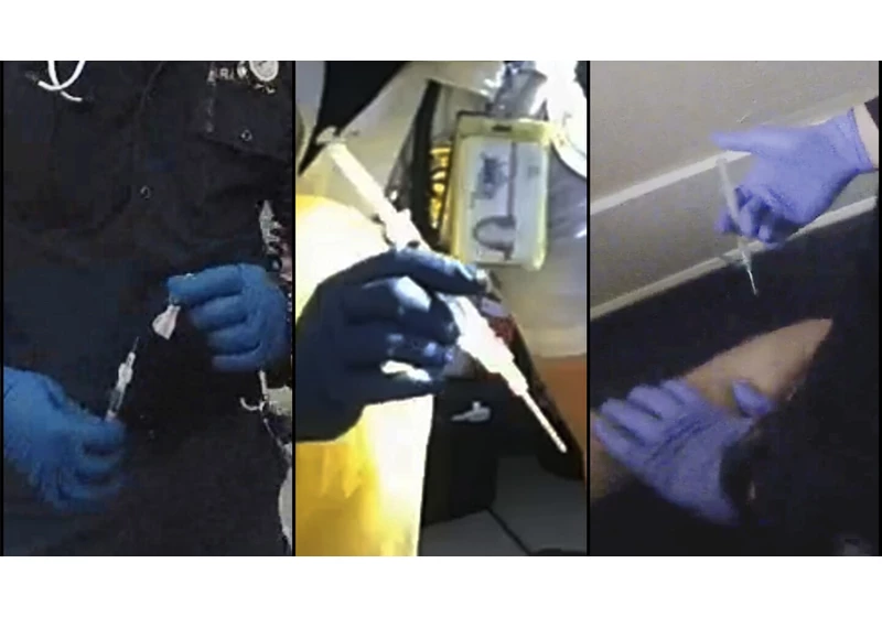 Dozens of deaths reveal risks of injecting sedatives into police detainees