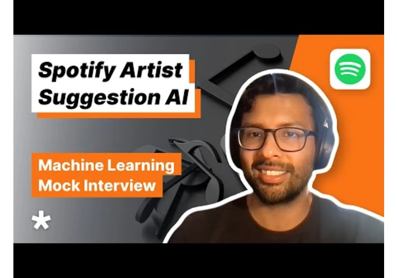 Machine Learning Interview - Design Spotify Recommendations