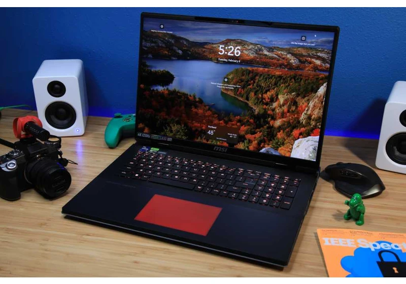 MSI Titan 18 HX review: The ultimate desktop replacement
