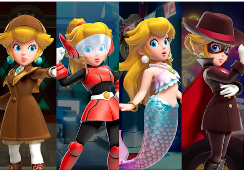 Princess Peach: Showtime's latest trailer shows off four new transformations