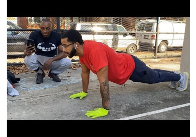 100 Push Ups a Day in 5 Minutes Challenge - Nazz | That's Good Money