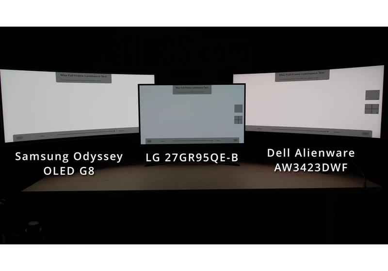 Ten-month burn-in testing reveals all OLED monitors and TVs suffer some amount of burn-in, but LCD monitors also have uniformity issues