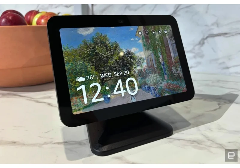 The 2023 Amazon Echo Show 8 is back down to its record-low price of $90