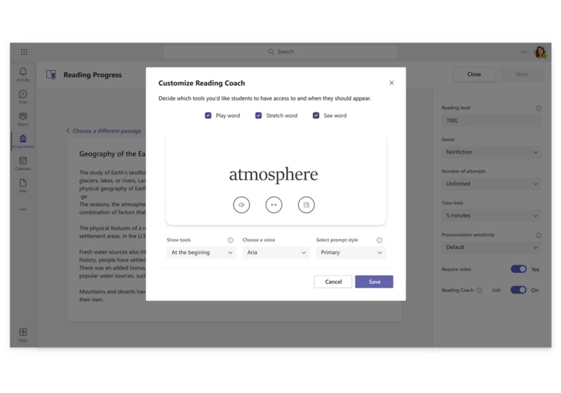 Microsoft's tool for AI reading lessons is now a standalone app