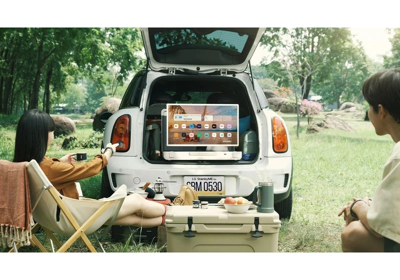 LG's new portable briefcase screen lets you take your entertainment literally anywhere
