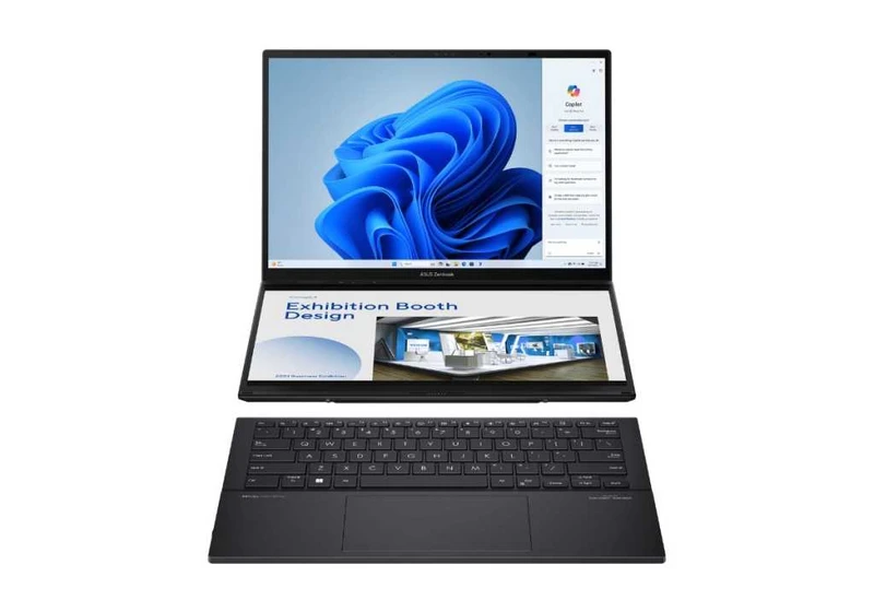Asus’ radical Zenbook Duo laptop packs dual OLED screens