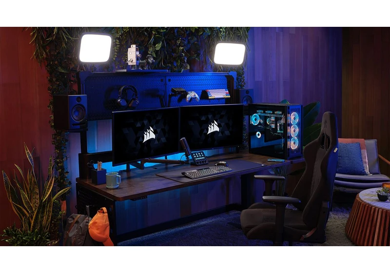  Corsair just rolled out the ultimate standing desk for gamers 
