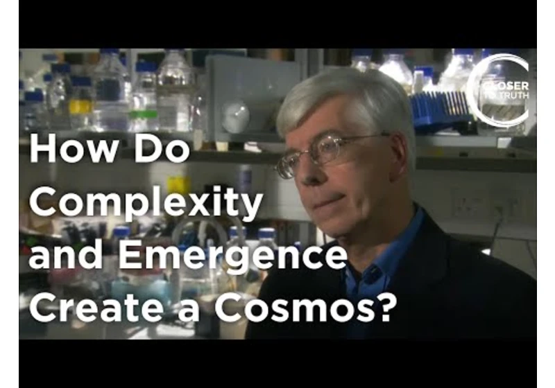 Denis Alexander - How Complexity and Emergence Create a Cosmos?