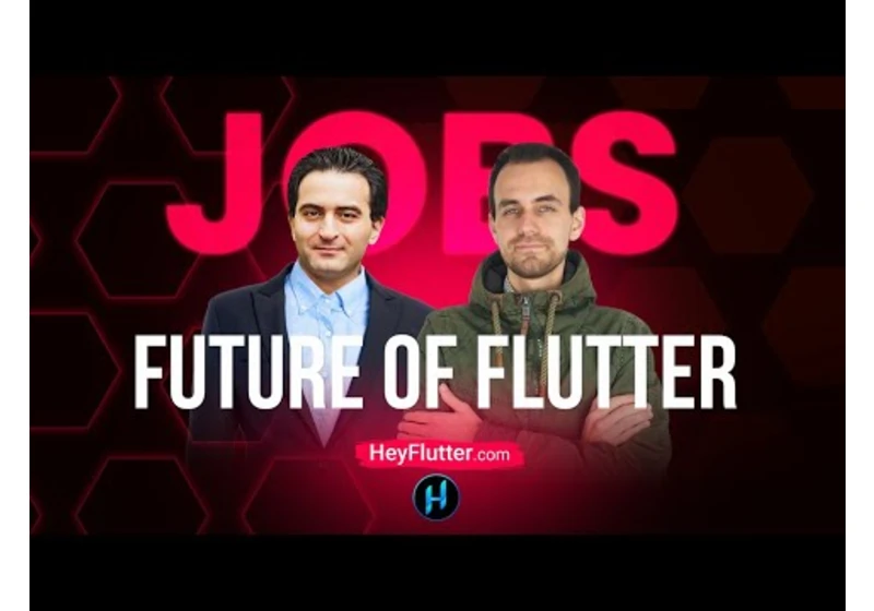 The Future of Flutter (Job Market, etc.)