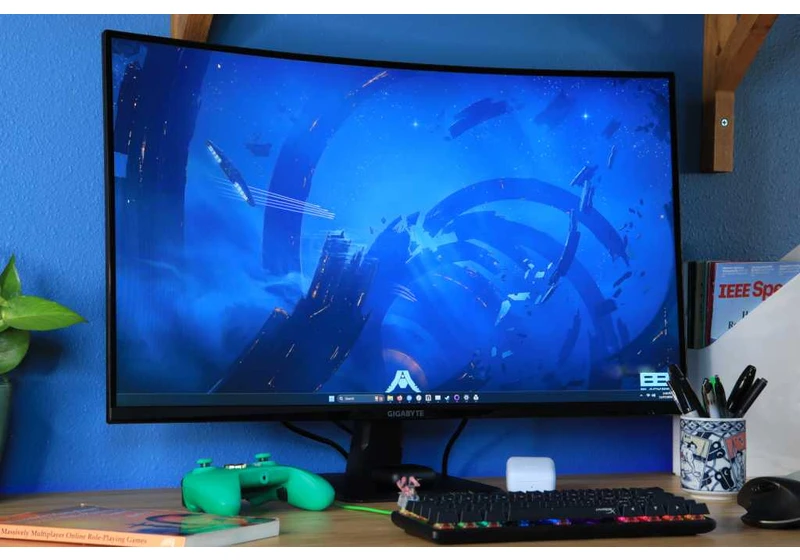 Gigabyte GS32QC review: A big-budget gaming monitor with crisp motion