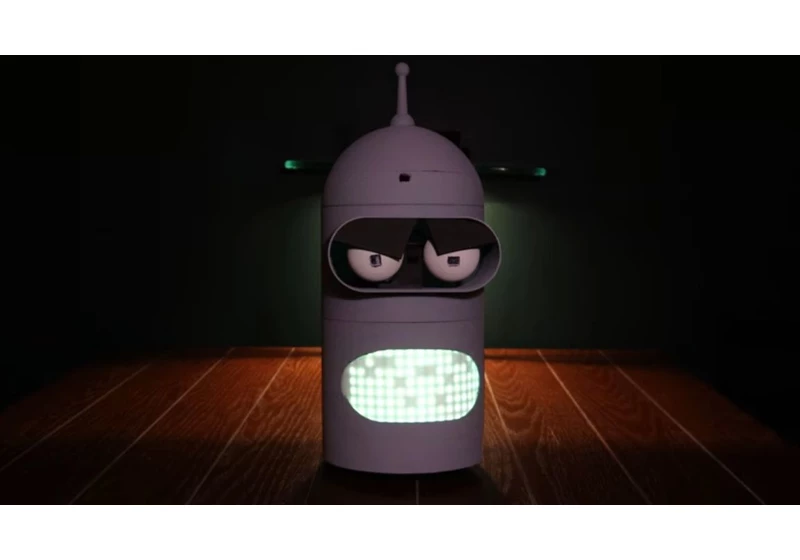  Raspberry Pi 5 brings Futurama's Bender to life as a ChatGPT powered personal assistant 