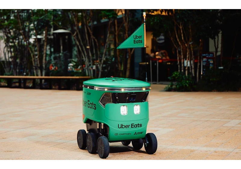 Uber Eats expands its autonomous food delivery service to Japan