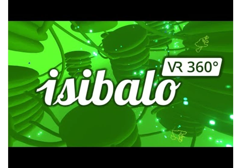 360° video: Chloroplast - Journey to the center of the organelle (VR - Virtual reality)
