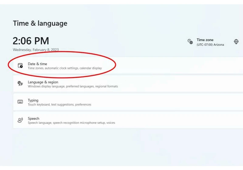 How to change time zones automatically in Windows 11