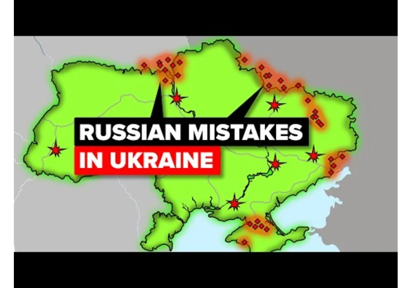 Dumb Reason Russia is Losing the War in Ukraine and Other Mistakes of the Russian Military