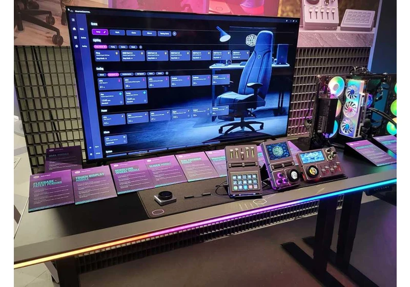 Cooler Master’s modular MasterHub is like a supercharged Stream Deck