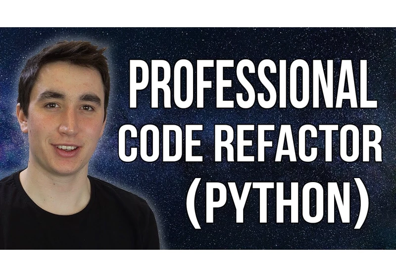 Professional Code Refactor! (Cleaning Python Code & Rewriting it to use Classes)