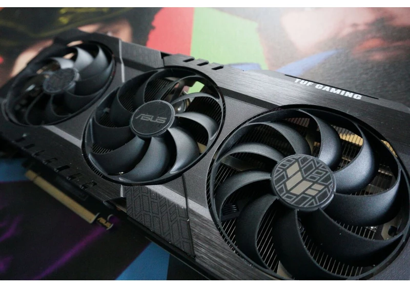 Asus TUF GeForce RTX 3060 Ti review: Stone cold, dead silent