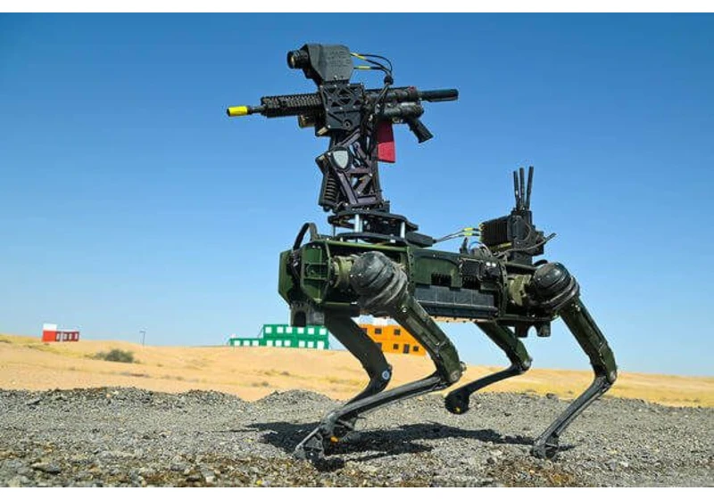 US Army tests a new AI-powered robot dog — armed with a high-power rifle