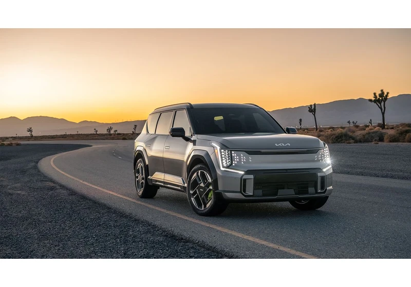 Kia unveils potent GT version of its EV 9 electric SUV – with synthesized gear shifts and fake engine noises