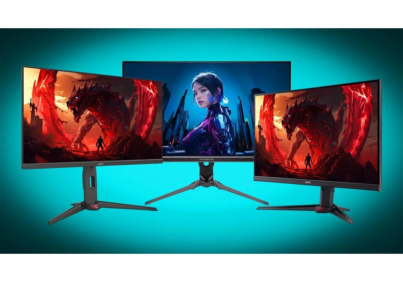 Acer just announced multiple "UltraSpeed" gaming monitors — One offers an insane 600Hz at 1080p
