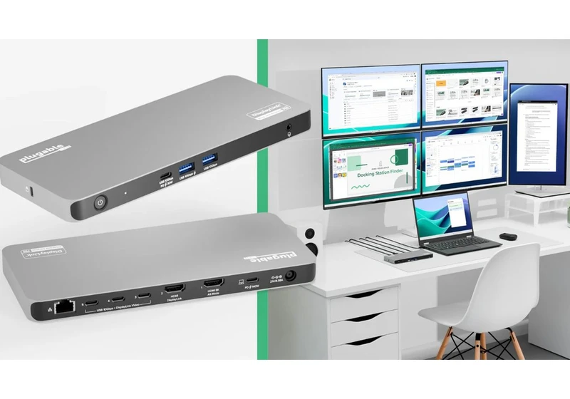 This docking station can drive up to 100 million pixels across three 8K monitors, and even M4 macs can benefit from it