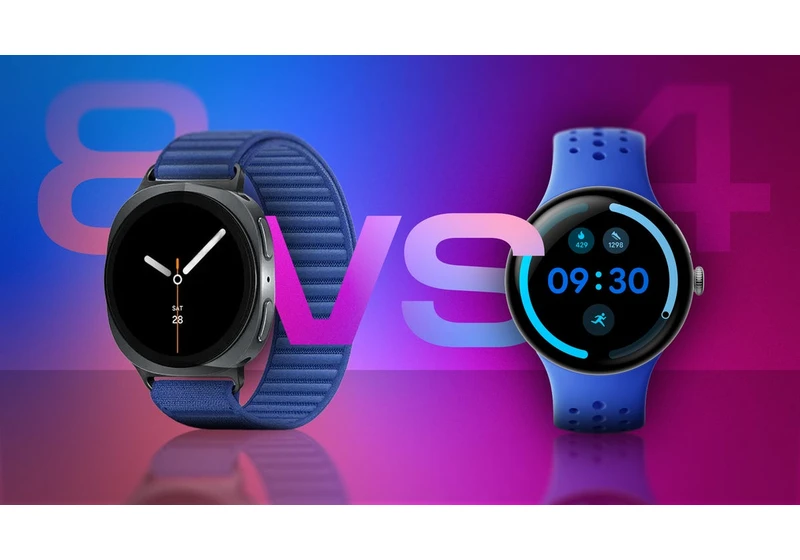 Google's Pixel Watch 4 vs. Samsung's Galaxy Watch 8: The Spec Showdown