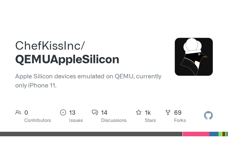 iPhone 11 emulation done in QEMU