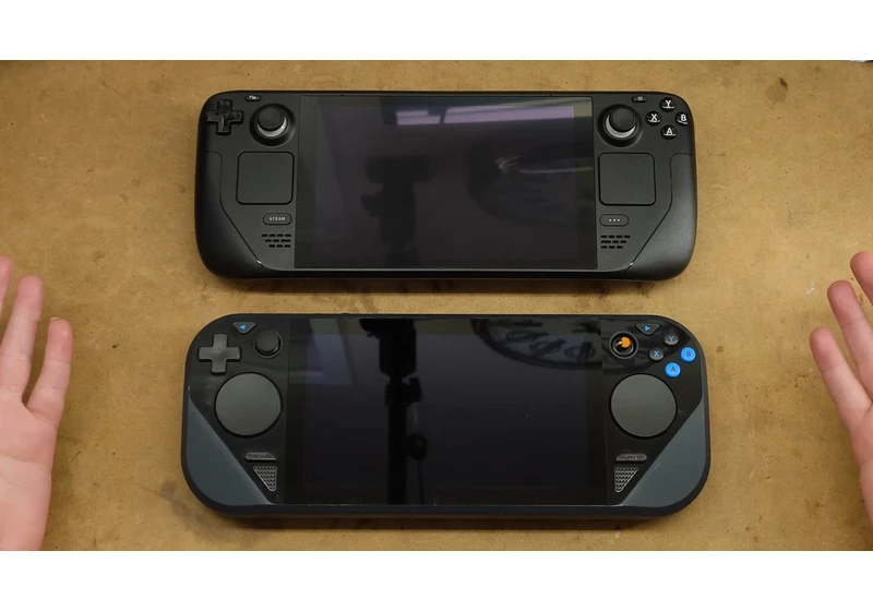 $3,000 Steam Deck prototype disassembled — concept units had discrete GPU support, smaller joysticks, circular touchpads