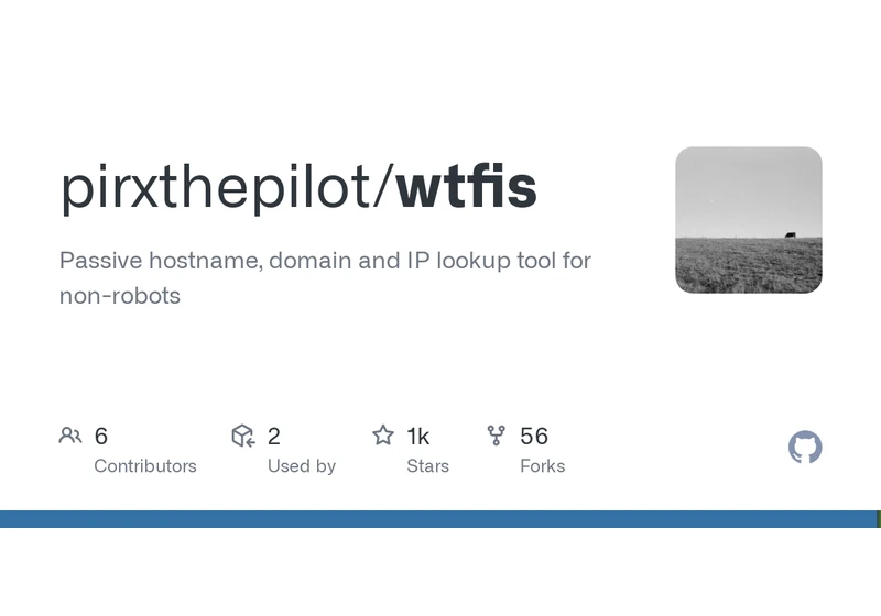 Wtfis: Passive hostname, domain and IP lookup tool for non-robots
