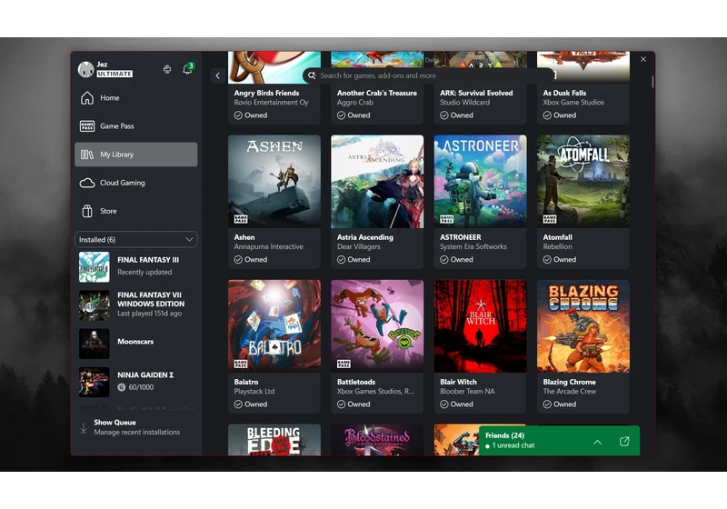 Starting this week, the Xbox PC app will integrate 'leading PC gaming stores' for Xbox Insiders — with no mention of Steam