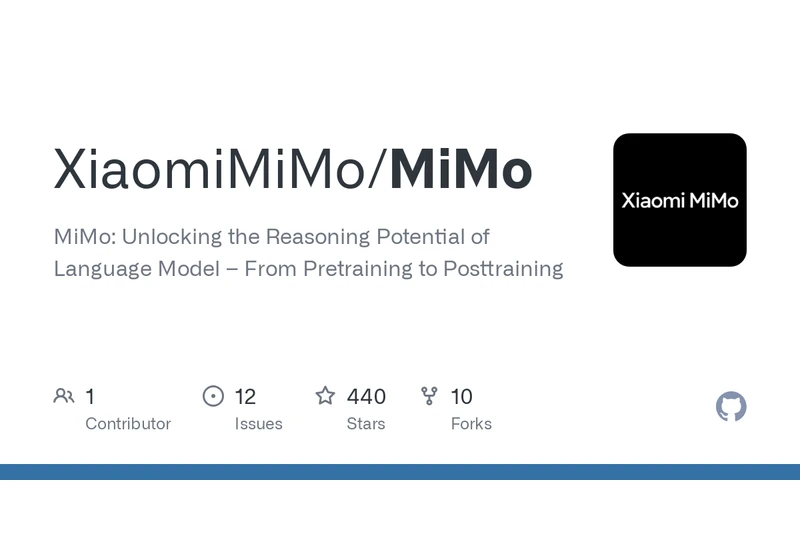 Xiaomi MiMo Reasoning Model