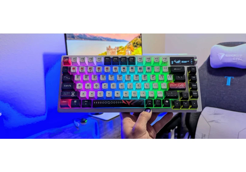  I can admit when I'm wrong — this 75% wireless gaming keyboard is way better than I thought it would be 