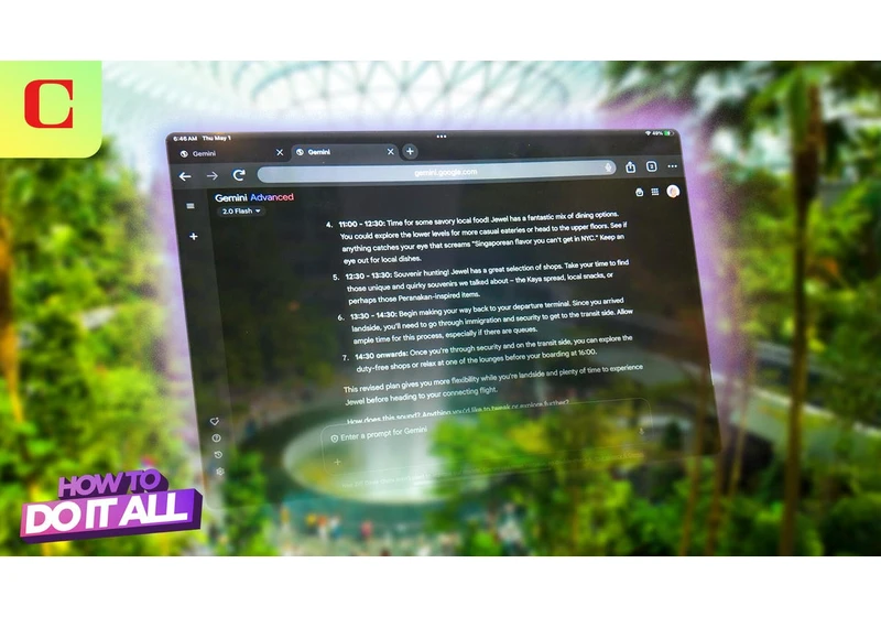 I Used Google's Gemini Gem to Plan My Trip video