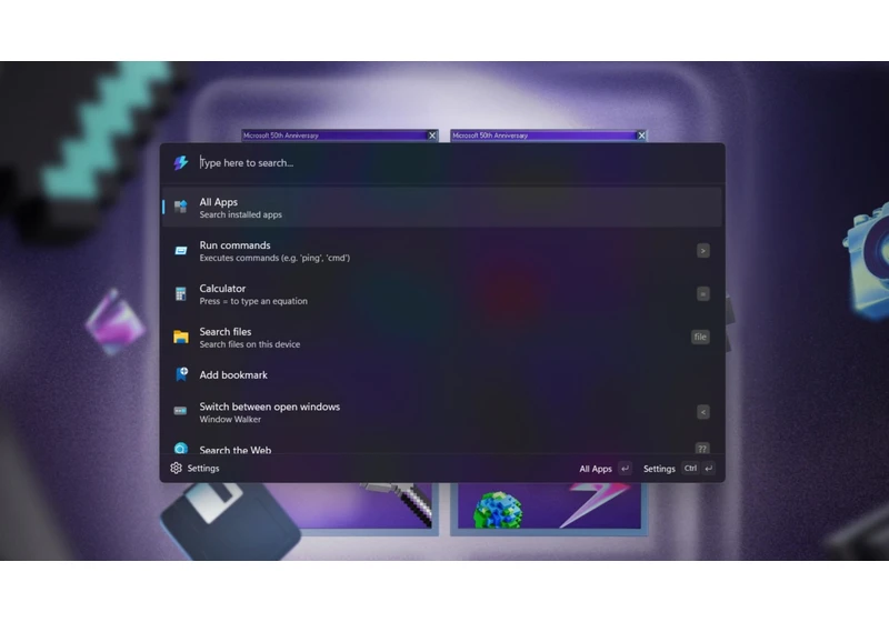 PowerToys latest update focuses on fixes and new features for the Command Palette