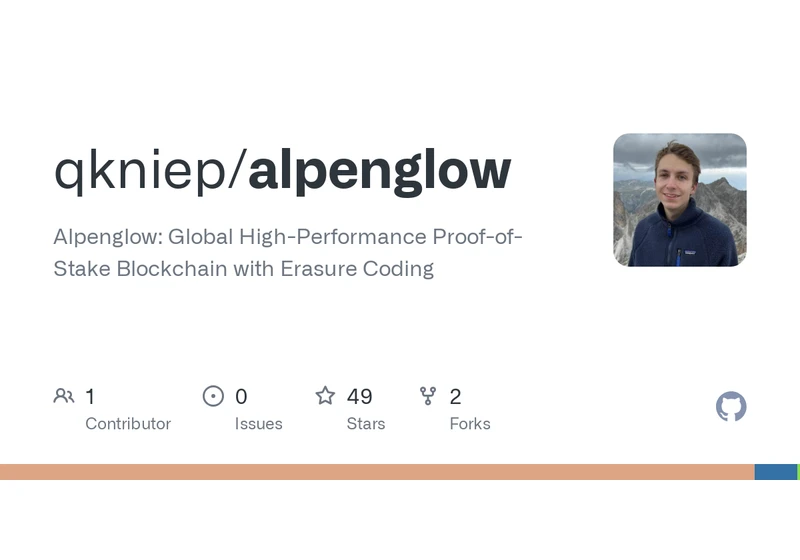 Global high-performance proof-of-stake blockchain with erasure coding