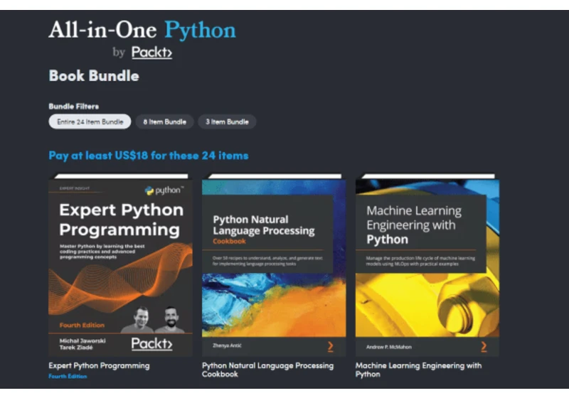 Improve your coding skills with this Python bundle for as little as $1