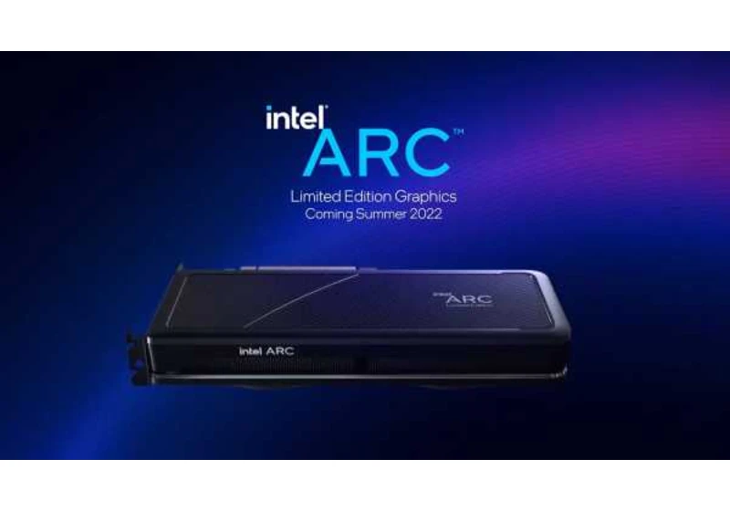 Here’s your first look at Intel’s Arc Limited Edition graphics card
