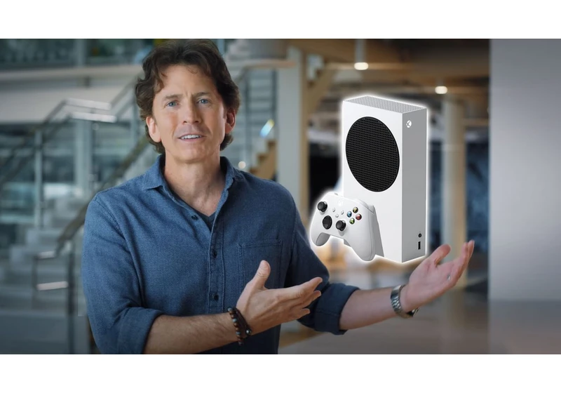 Starfield director Todd Howard has mostly played the game on Xbox Series S and it's "great"