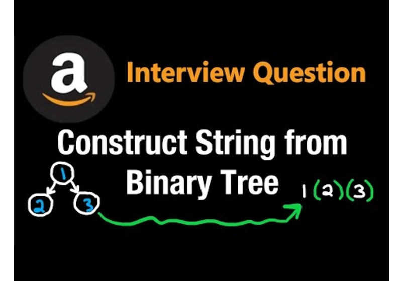 Construct String from Binary Tree - Leetcode 606 - Python