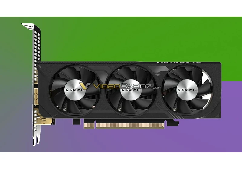 Gigabyte RTX 4060 Could Become First Low-Profile Ada Lovelace Design